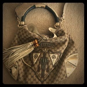 Gucci Indy with patchwork python